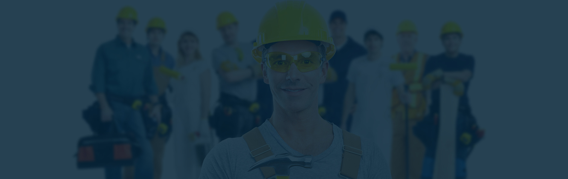 A Handyman Work with His Team