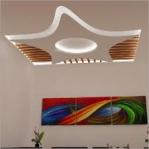 Gypsum False Ceiling Gypsum False Ceiling in a room